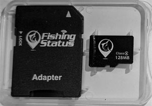 Custom SD Card of Fishing Spots